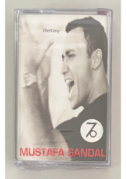 Mustafa Sandal Detay Kaset (Jelatinli Sıfır Orijinal Dönem Baskı Kaset)