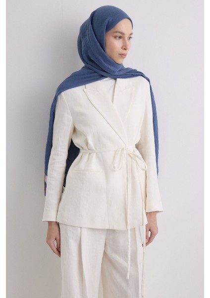 Drew Indigo Bohem Uzun Saçaklı Pamuklu Şal indirimleri