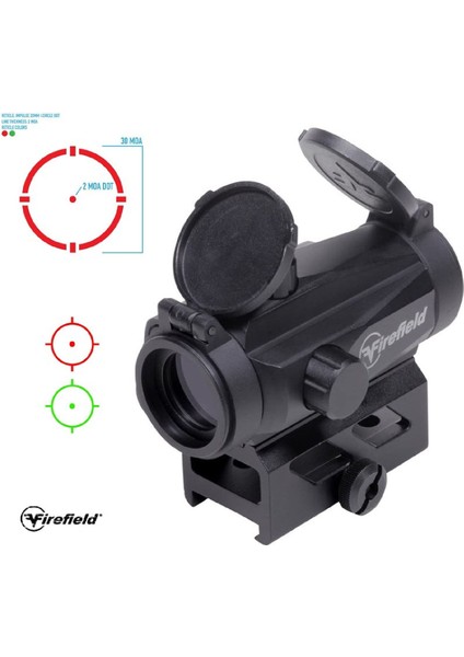 Impulse 1x22 Compact Red Dot Sight Ff26028