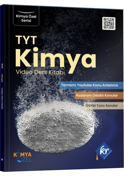 Kimya Özel Tyt Kimya Video Ders Kitabı Kr Akademi Yayınları