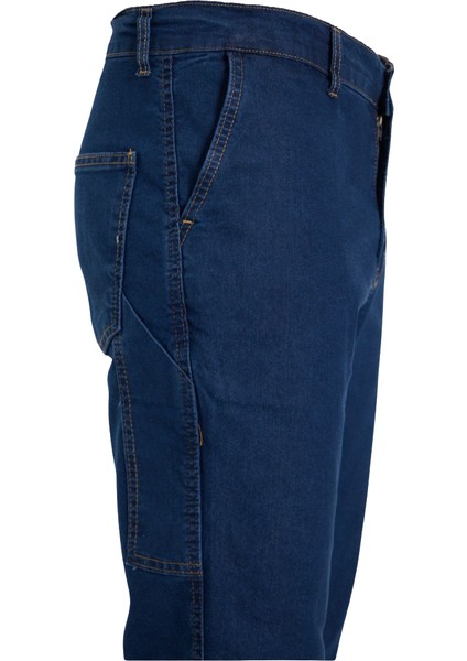 Reflektörlü Yazlık Kot Iş Pantolonu modelleri