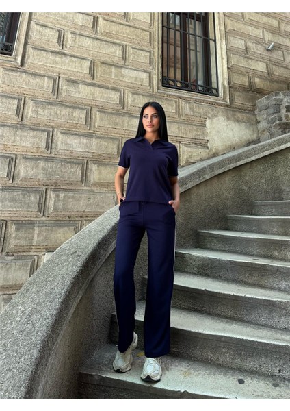 Laci Polyester Elastan Polo Yaka Takım indirimleri