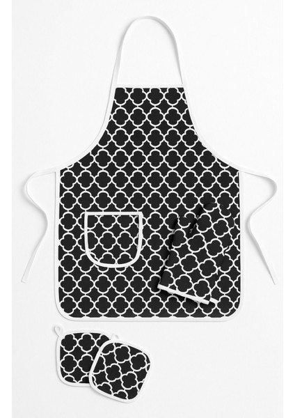Siyah Önlük Seti