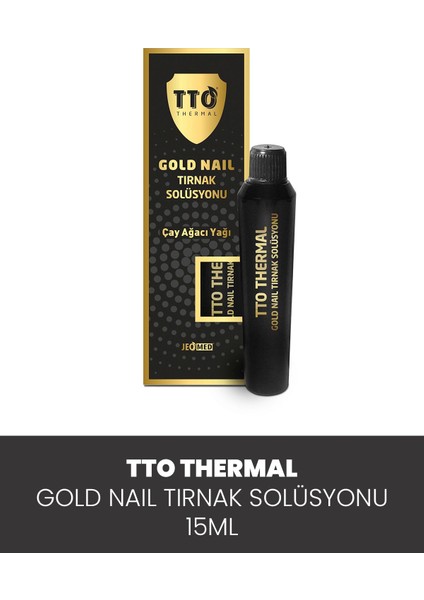 Tto Gold Nail Tırnak Solüsyonu 15 ml