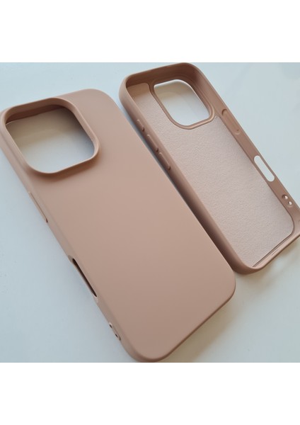 16 Pro Max (6.9 Inç) Uyumlu Lansman Içi Süet Silikon Kılıf modelleri