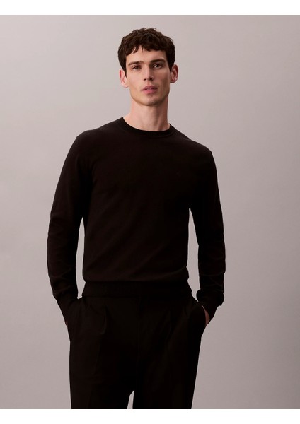 Supima Cotton Erkek Siyah Sweatshirt LV040BM343-UB1 modelleri