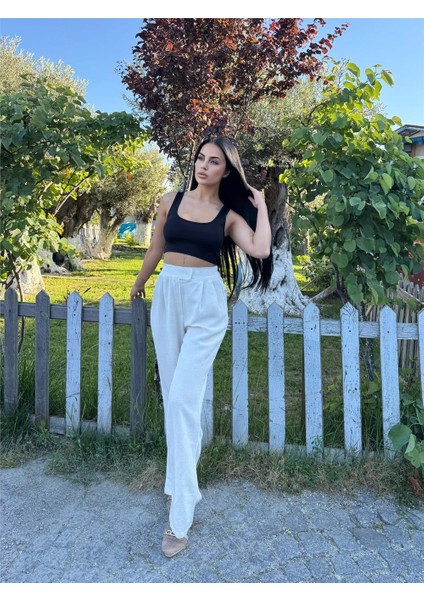 Taş Palazzo Beli Cırtlı Pantolon fırsatları