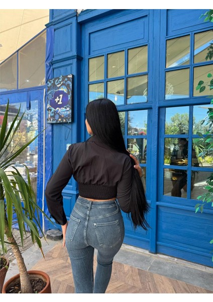 Siyah Desenli Polyester Parçalı Gömlek fiyatları