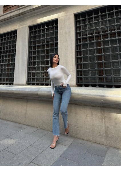 Kadın Beyaz Ip Askılı Viskon Badi Tişört modelleri