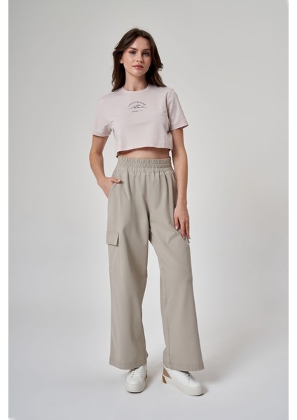 Kadın PANTOLON-1523021 Kum