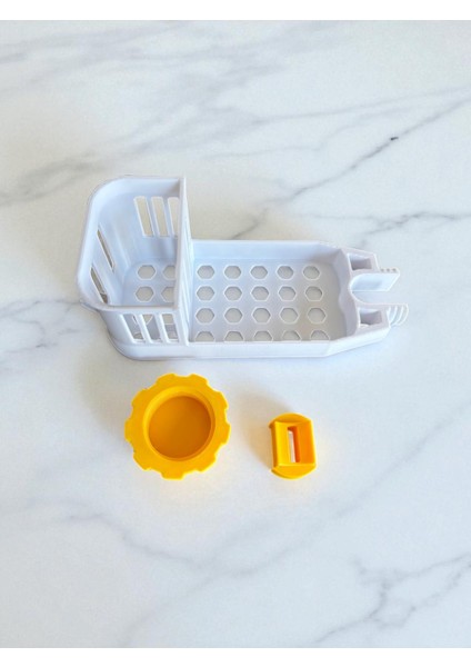 Duş Borusuna Takılabilir Şampuanlık Raf | 3D Baskı | Dayanıklı Petg Malzeme | Evrensel Uyumlu fiyatları