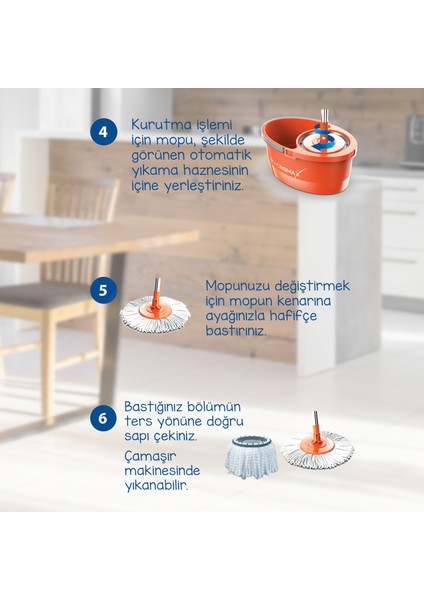 Faster Temizlik Seti (Yedek Mop Hediyeli) modelleri