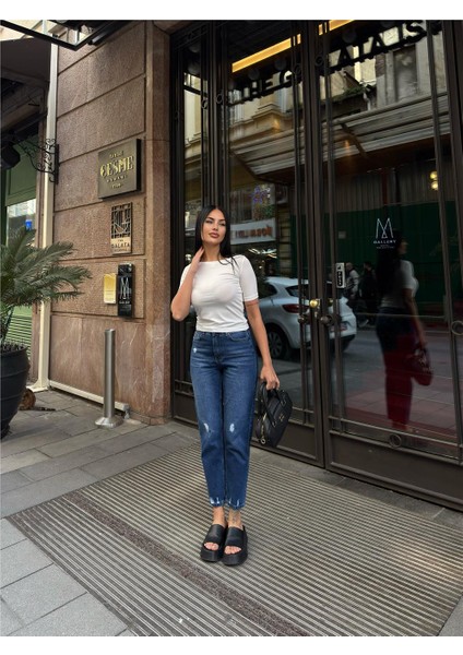 Kadın Bordo Bisiklet Yaka Uzun Kollu Parmak Geçmeli Viskon Badi Tişört modelleri