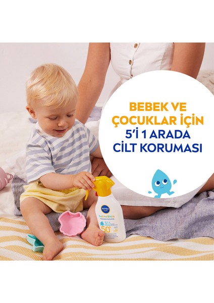 Bebek & Çocuk Güneş Spreyi Spf 50 – 270 ml | Hassas Ciltler Için Yüksek Koruma | Suya Dayanıklı Güneş Koruyucu indirimleri