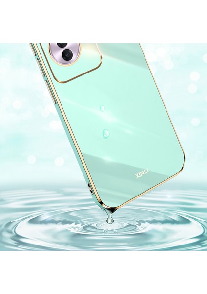 Xınlı Oppo RENO11 F 5g Kılıf Tpu Telefon Kılıfı Galvanik Çerçeve-Beyaz (Yurt Dışından) fiyatları