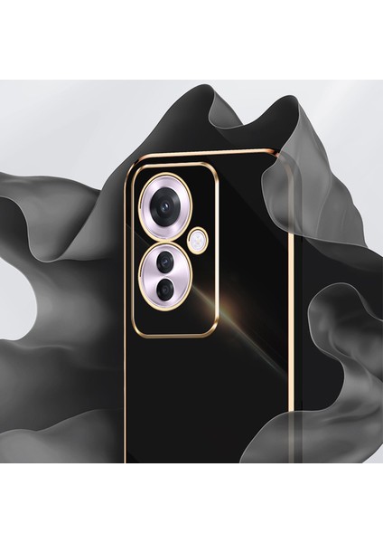 Xınlı Oppo RENO11 F 5g Kılıf Tpu Telefon Kılıfı Galvanik Çerçeve-Beyaz (Yurt Dışından) indirimleri