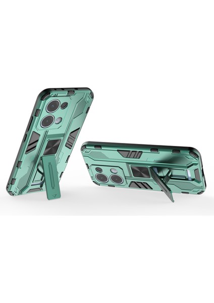 Oppo RENO13 5g (Global) Kılıf Pc + Tpu Darbeye Dayanıklı Telefon Kılıfı Kickstand Ile-Yeşil (Yurt Dışından) fiyatları