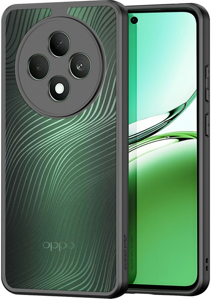 Dux Ducıs Aimo Serisi Oppo RENO12 F 5G/4G/F27 5g Kılıf Tpu+Pc Mat Telefon Kılıfı (Reach Sertifikası)-Siyah (Yurt Dışından)