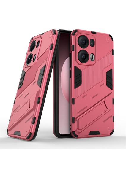 Oppo RENO13 Pro 5g Kılıf Pc+Tpu Darbeye Dayanıklı Telefon Kılıfı Kickstand Ile-Gül (Yurt Dışından) fiyatları