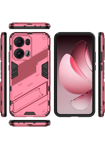 Oppo RENO13 Pro 5g Kılıf Pc+Tpu Darbeye Dayanıklı Telefon Kılıfı Kickstand Ile-Gül (Yurt Dışından) indirimleri