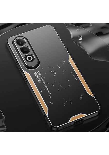 Oppo K12 Kılıf Düşmeye Karşı Dayanıklı Alüminyum Alaşım + Pc + Tpu Cep Telefonu Kılıfı - Altın (Yurt Dışından) fırsatları
