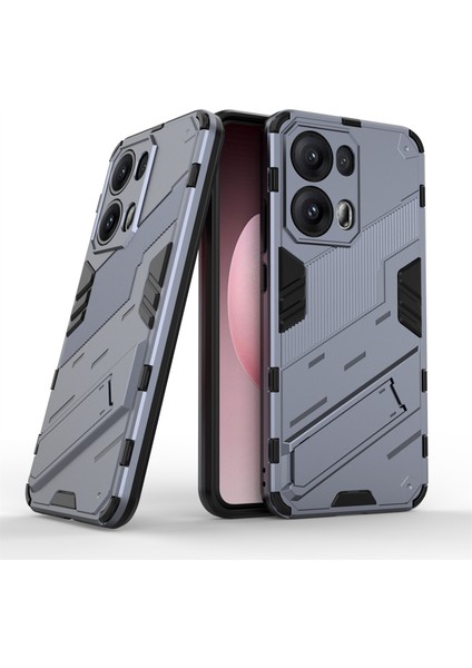 Oppo RENO13 Pro 5g Kılıf Pc+Tpu Darbeye Dayanıklı Telefon Kılıfı Kickstand Ile-Gri (Yurt Dışından) fiyatları