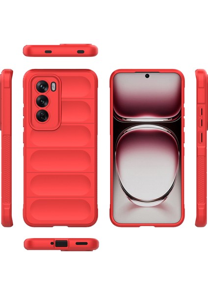 Oppo RENO12 5g(Global)Kılıf Yumuşak Tpu Düşmeye Dayanıklı Telefon Kılıfı-Kırmızı (Yurt Dışından) indirimleri