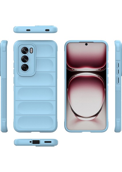 Oppo RENO12 5g(Global)Kılıf Yumuşak Tpu Düşmeye Dayanıklı Telefon Kılıfı-Bebek Mavisi (Yurt Dışından) indirimleri