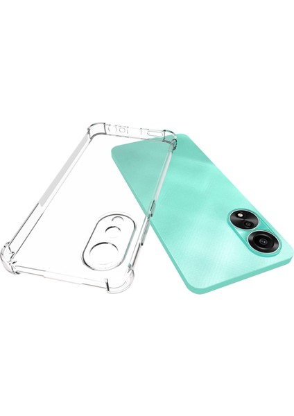 Oppo A78 4g Kılıf Esnek Tpu Kaymaz Şeffaf Kapak (Yurt Dışından) fiyatları