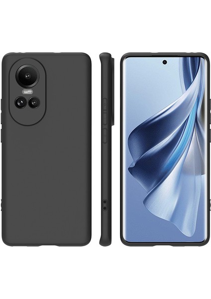Oppo RENO10 5G(GLOBAL)/RENO10 Pro 5g(Global)Tpu Kılıf Mat Yumuşak Telefon Kılıfı(Hassas Lens Kesikleri)-Siyah (Yurt Dışından) fiyatları
