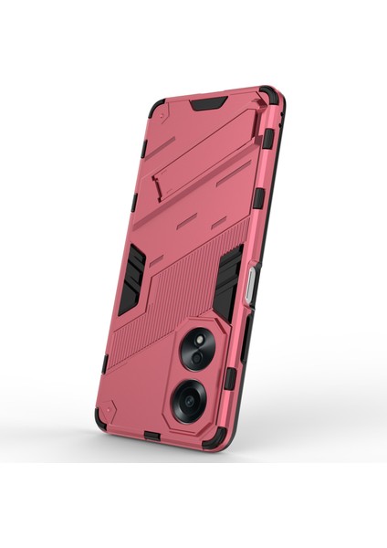 Oppo A58 4g Kapak Pc+Tpu Darbeye Dayanıklı Kickstand Telefon Kılıfı-Gül (Yurt Dışından) fırsatları