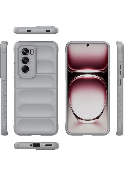 Oppo RENO12 5g(Global)Kılıf Yumuşak Tpu Düşmeye Dayanıklı Telefon Kılıfı-Açık Gri (Yurt Dışından) fiyatları