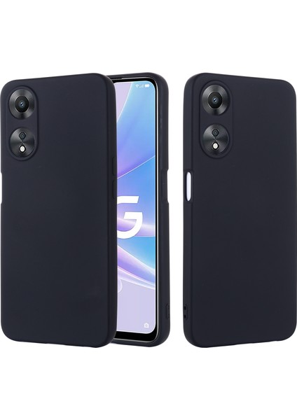 Oppo A58 5G/A58X 5G/A78 5g Için Telefon Kılıfı, Kayışlı Sıvı Silikon Toz Önleyici Yumuşak Astarlı Koruyucu Kılıf-Siyah (Yurt Dışından) fiyatları