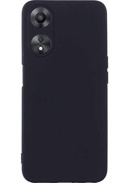 Oppo A58 5G/A58X 5G/A78 5g Için Telefon Kılıfı, Kayışlı Sıvı Silikon Toz Önleyici Yumuşak Astarlı Koruyucu Kılıf-Siyah (Yurt Dışından) modelleri
