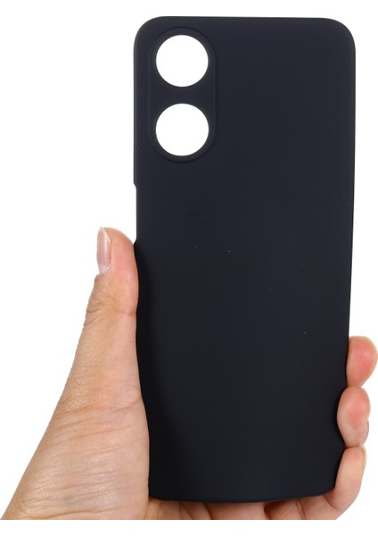 Oppo A58 5G/A58X 5G/A78 5g Için Telefon Kılıfı, Kayışlı Sıvı Silikon Toz Önleyici Yumuşak Astarlı Koruyucu Kılıf-Siyah (Yurt Dışından) indirimleri