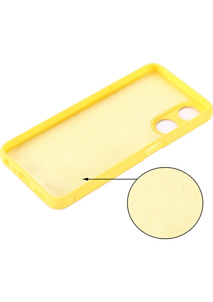 Oppo A58 5G/A58X 5G/A78 5g Için Telefon Kılıfı, Kayışlı Sıvı Silikon Toz Önleyici Yumuşak Astarlı Koruyucu Kılıf-Sarı (Yurt Dışından) fırsatları