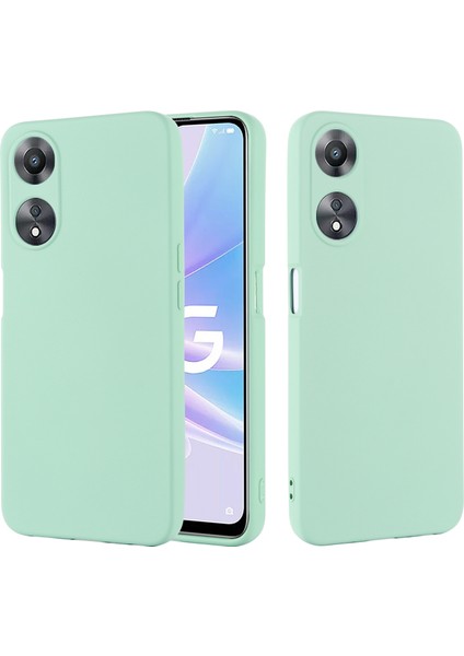 Oppo A58 5G/A58X 5G/A78 5g Için Telefon Kılıfı, Askılı Sıvı Silikon Toz Önleyici Yumuşak Astarlı Koruyucu Kılıf-Yeşil (Yurt Dışından) fiyatları