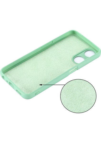 Oppo A58 5G/A58X 5G/A78 5g Için Telefon Kılıfı, Askılı Sıvı Silikon Toz Önleyici Yumuşak Astarlı Koruyucu Kılıf-Yeşil (Yurt Dışından) fırsatları