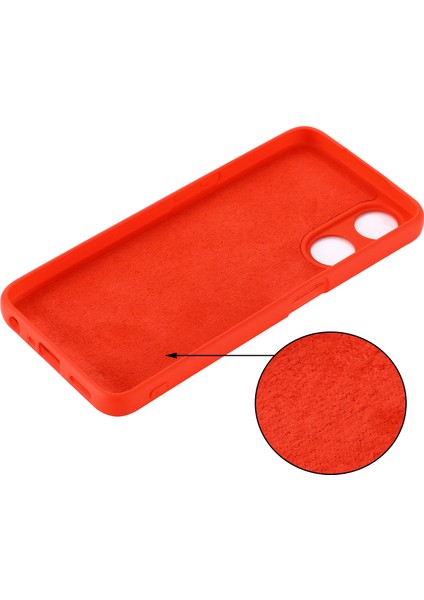Oppo A58 5G/A58X 5G/A78 5g Için Telefon Kılıfı, Askılı Sıvı Silikon Toz Önleyici Yumuşak Astarlı Koruyucu Kılıf-Kırmızı (Yurt Dışından) fırsatları
