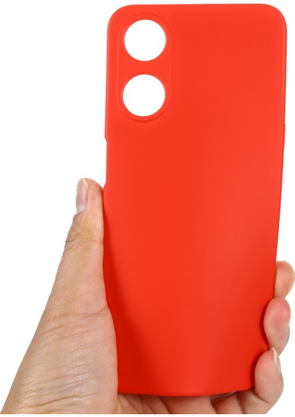 Oppo A58 5G/A58X 5G/A78 5g Için Telefon Kılıfı, Askılı Sıvı Silikon Toz Önleyici Yumuşak Astarlı Koruyucu Kılıf-Kırmızı (Yurt Dışından) indirimleri