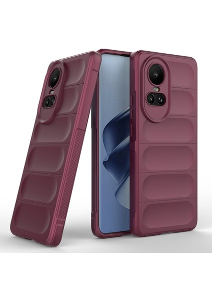 Oppo RENO10 5G(GLOBAL)/RENO10 Pro 5g(Global) Için Tpu Telefon Kılıfı,düşmeye Dayanıklı Koruyucu Sağlam Kılıf-Şarap Kırmızısı (Yurt Dışından) fiyatları