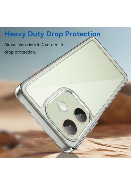 Oppo A5 Pro 4g(Global)/5g(Global)/a5 Energy 5g(China) Kılıf Tpu+Akrilik Koruyucu Şeffaf Telefon Kılıfı-Şeffaf (Yurt Dışından) fiyatları