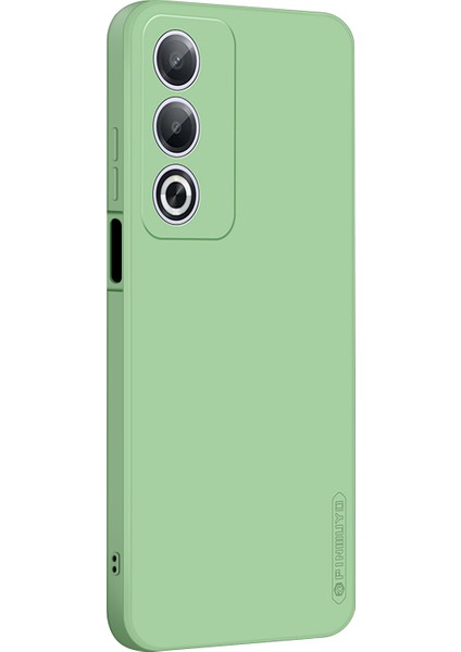 Pınwuyo Jk Dokunmatik Serisi Oppo A3 Pro (Küresel)5g/(Hindistan)5g Kılıfı Ipeksi Dokunuşlu Yumuşak Tpu Telefon Arka Kapağı-Matcha Yeşili (Yurt Dışından)