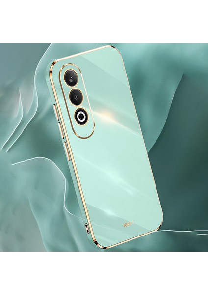 Xınlı Oppo K12 Kılıf Galvanik Kenar Darbeye Dayanıklı Tpu Telefon Kılıfı-Camgöbeği (Yurt Dışından) fiyatları