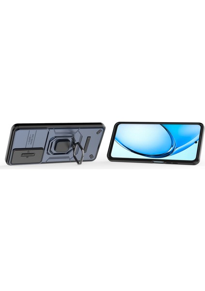 Oppo A60 4g Kılıf Camshield Kickstand Pc+Tpu Telefon Kılıfı-Mavi (Yurt Dışından) fiyatları