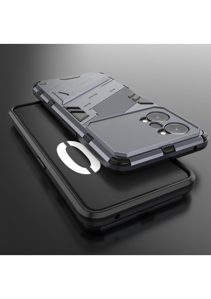 Oppo K10 Pro 5g Için Pc+Tpu Kılıf Düşmeye Karşı Destekli Koruyucu Kılıf Çift Katmanlı Cep Telefonu Kabuğu-Koyu Mavi (Yurt Dışından) fırsatları