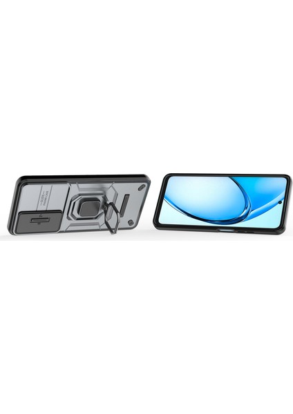 Oppo A60 4g Kılıf Camshield Kickstand Pc+Tpu Telefon Kılıfı-Gri (Yurt Dışından) fiyatları