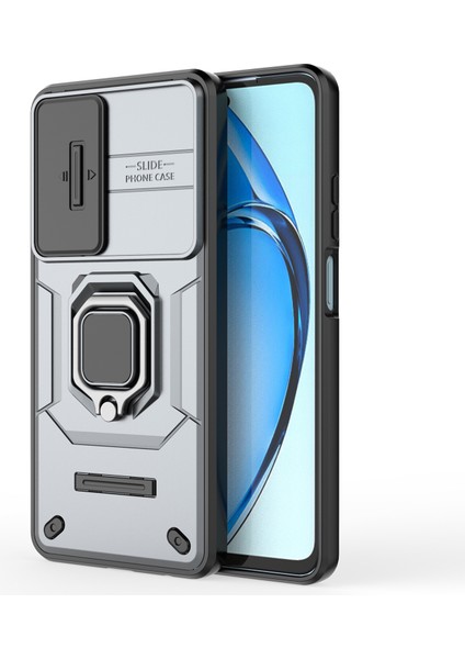 Oppo A60 4g Kılıf Camshield Kickstand Pc+Tpu Telefon Kılıfı-Gri (Yurt Dışından) fırsatları