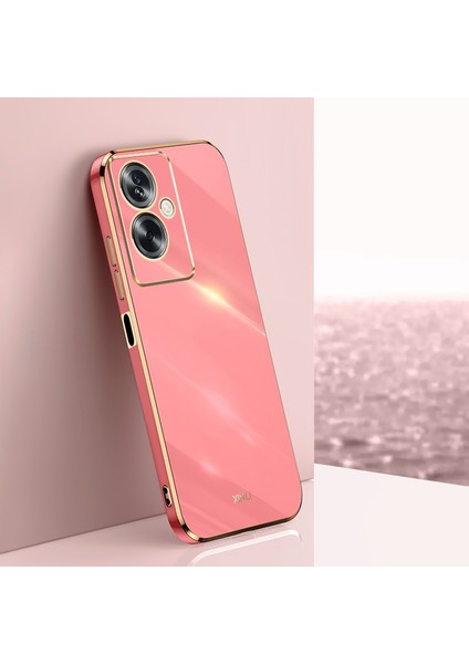 Xınlı Oppo A2 5G/A79 5g Telefon Kılıfı Yumuşak Tpu Galvaniz Kaplama-Kırmızı (Yurt Dışından) indirimleri