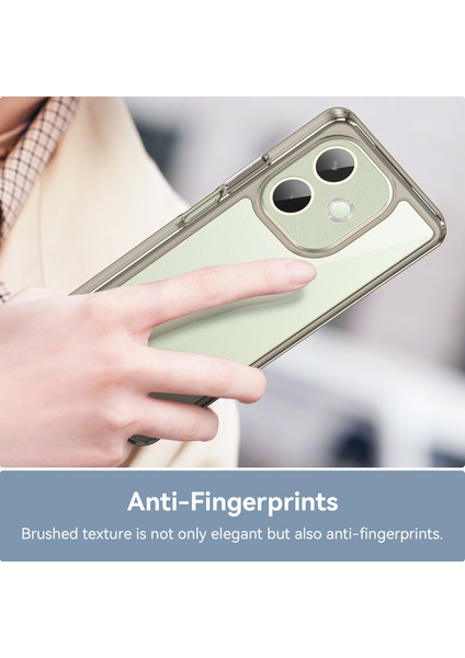 Oppo A5 Pro 4g(Global)/5g(Global)/a5 Energy 5g(China) Kılıf Tpu+Akrilik Koruyucu Şeffaf Telefon Kılıfı-Şeffaf Gri (Yurt Dışından) fırsatları